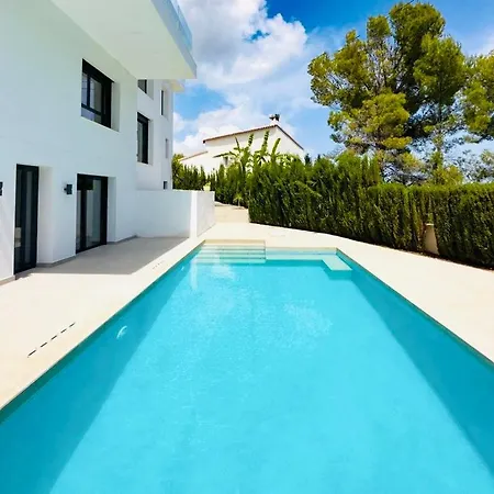 Lujo Playa Piscina Jardin Barbacoa Ideal Familias Y Grupos Villa Calpe