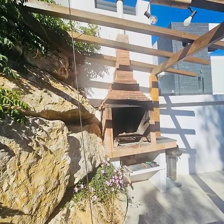 Lujo Playa Piscina Jardin Barbacoa Ideal Familias Y Grupos וילה